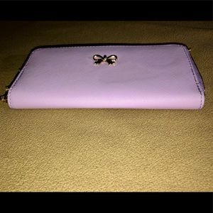 NWOT Lilac Long Wallet